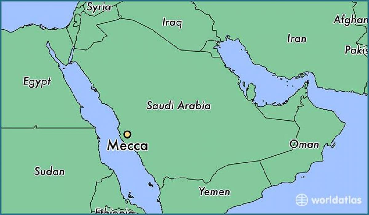 Град Мека мапи