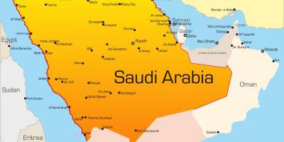 Мека Саудијска Арабија карта 